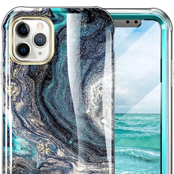 ✨NEW Blue iPhone 11 Pro Max Case (6.5”) | Blue Drift Sand Cover | Blue Phonecase - Picture 7 of 11